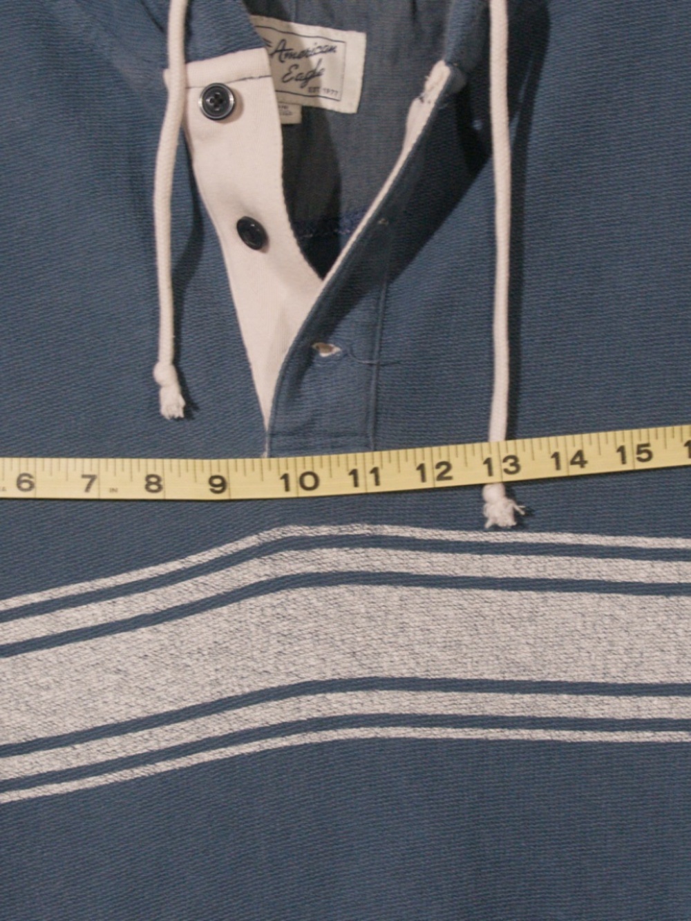 American Eagle Mens shirt with hood - Picture 3 of 6